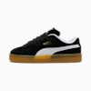 Suede XL Dark Risk Sneakers Unisex, PUMA Black-PUMA White, small