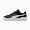 Carina 3.0 Sneakers Teenager, PUMA Black-PUMA White-PUMA Gold, small