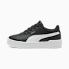 Carina 3.0 Sneakers Kids, PUMA Black-PUMA White-PUMA Gold, small