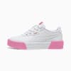 Carina 3.0 Sneakers Kids, PUMA White-PUMA Gold-Posie Pink, small