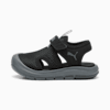 Fun Racer Mesh Sandals Toddler, PUMA Black-Cool Dark Gray, small