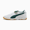King Indoor Unisex Sneakers, PUMA White-Green Terrain, small-AUS