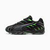 Inhale Sneakers Youth, PUMA Black-Green Glare, small-AUS