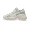 Giày thể thao Pulsar Wedge Monogram nữ, Warm White-Glacial Gray-PUMA Silver, small-VNM