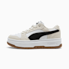 Sneakers basses en suède Rebound Femme pour Femme, PUMA White-PUMA Black-Frosted Ivory, small