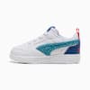 Rebound V6 Low Run Fun Sneakers Toddlers, PUMA White-Tropical Blue-Clyde Royal, small