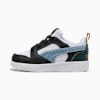 Rebound V6 Low Run Fun Sneakers Toddlers, PUMA Black-Haute Tropic-Green Terrain, small