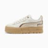 Mayze Leo Sneakers Women, Warm White-Alpine Snow-Vapor Gray, small-THA