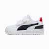 Shuffle Downtown lage sneakers voor kinderen, PUMA White-New Navy-For All Time Red, small
