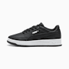 Zwarte PUMA Court Point sneakers voor volwassenen met witte zool en vetersluiting.