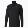 IGNITE Half Zip Men's Running Top, Puma Black, small-SEA