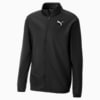 IGNITE Woven Men's Running Jacket, Puma Black-Puma Black--black, small-SEA