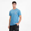 PUMA Graphic Men's Training Tee, Ethereal Blue, small-SEA