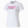 Performance Branded Women's Training Tee, Puma White-Pink/Silver PUMA Training, small-SEA