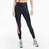 Pearl Print High Waist 7/8 Women's Training Leggings, Puma Black-Nrgy Peach, small-SEA