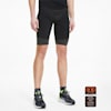 PUMA by X-BIONIC Twyce Short Men's Running Tights, Puma Black-Charcoal Gray-Yellow Alert, small-SEA