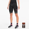 PUMA by X-BIONIC Twyce Short Women's Running Tights, Puma Black-Charcoal Gray-Pink Alert, small-SEA