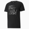Performance Slogan Men's Training Tee, Puma Black, small-SEA