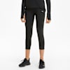 Favourite Women's 3/4 Running Leggings, Puma Black, small-VNM