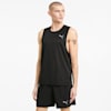 Favorite Men's Running Singlet, Puma Black, small-SEA