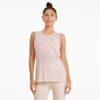 Studio Burnout Women's Training Tank Top, Cloud Pink-burn out print, small-SEA