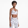 Untamed Women's Low Impact Training Bra, Puma White-CASTLEROCK-print, small-SEA