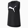 Favourite Cat Muscle Women's Training Tank Top, Puma Black-Puma Cat, small-NZL