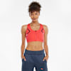 Front Zip Women's High Impact Bra, Sunblaze, small-SEA