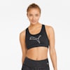 Mid 4Keeps Graphic  Training Bra, Puma Black-strdust cat, small-SEA