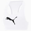 Mid 4Keeps Graphic  Training Bra, Puma White-Black Cat, small-THA