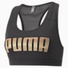 Mid 4Keeps Graphic  Training Bra, Puma Black-Brush PUMA, small-PHL