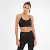 Low Impact Strappy Women's Training Bra, Puma Black, small-SEA