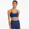Low Impact Strappy Women's Training Bra, Elektro Blue, small-SEA