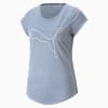Performance Heather Cat Training Tee Women, Filtered Ash Heather, small-SEA