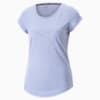 Performance Heather Cat Training Tee Women, Elektro Purple Heather, small-PHL