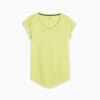 Performance Heather Cat Training Tee Women, Lime Pow Heather, small-THA