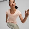 Performance Heather Cat Training Tee Women, Rose Dust Heather, small-THA