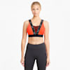 Fast Launch Women's High Impact Bra, Lava Blast-Puma Black, small-SEA