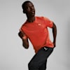 Performance Men's Training Tee, Burnt Red, small-AUS