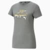 Performance Slogan Short Sleeve Women's Training Tee, Medium Gray Heather, small-SEA