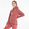 Moto Pullover Women's Training Hoodie, Mauvewood, small-SEA