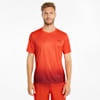 Fade Printed Men's Training Tee, Grenadine, small-SEA