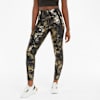 ellaVATE Eversculpt Women's Training Leggings, Puma Black-Puma Team Gold-Matte foil print, small-SEA