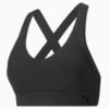 Own It Mid Impact Women's Training Sports Bra, Puma Black, small-PHL