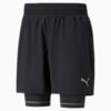 Graphic 2-In-1 5” Men’s Running Shorts, Puma Black-Puma Black, small-PHL