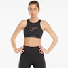 Moto Women's Training Bra Top, Puma Black-Motto Puma, small-SEA