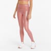 Stardust High Waist Printed 7/8 Women's Training Leggings, Rosette-iridescent print, small-SEA