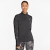 5K Knit Half-Zip Women's Running Top, Puma Black, small-NZL