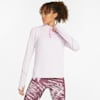 5K Knit Half-Zip Women's Running Top, Lavender Fog, small-SEA