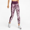 5K Graphic High Waist 7/8 Women's Running Leggings, Grape Wine, small-SEA